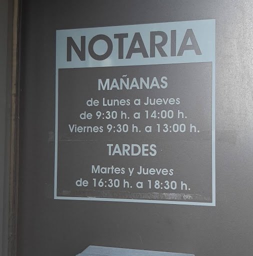 Notaría Domingo Paniagua Santamaría